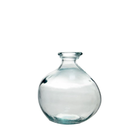 Bình hoa thủy tinh tái chế VSM Jarron Simplicity 18cm