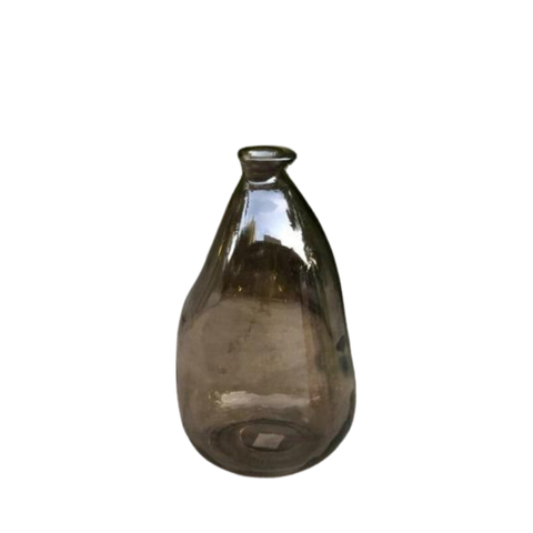 Bình hoa thủy tinh tái chế VSM Jarron Simplicity Màu nâu 36cm