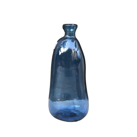 Bình hoa thủy tinh tái chế VSM Jarron Simplicity Màu xanh dương 51cm