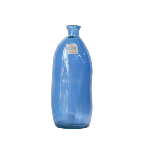 Bình hoa thủy tinh tái chế VSM Jarron Simplicity Màu xanh dương 51cm