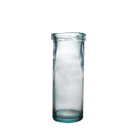 Bình hoa thủy tinh tái chế VSM Jarron Cilindro Simplicity 36cm