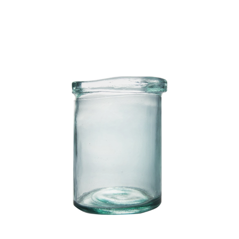 Bình hoa thủy tinh tái chế VSM Jarron Cilindro Simplicity 20cm