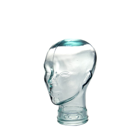 Tượng đầu người thủy tinh tái chế VSM Cabeza 29cm
