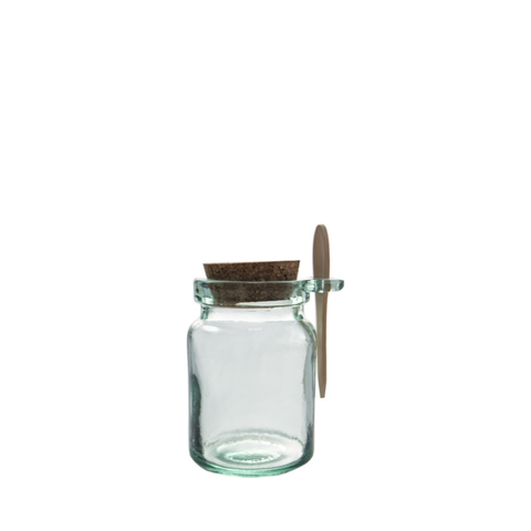 Hũ thủy tinh tái chế VSM Tarro C/Cuchara T/C 250ml