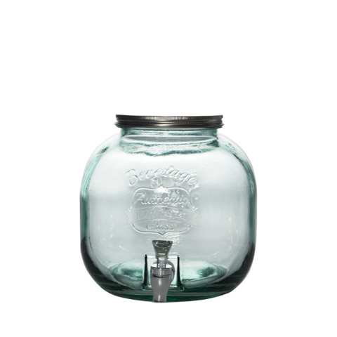Bình nước thủy tinh tái chế VSM Beverage Authentic C/Tapa C/Grifo 6000ml