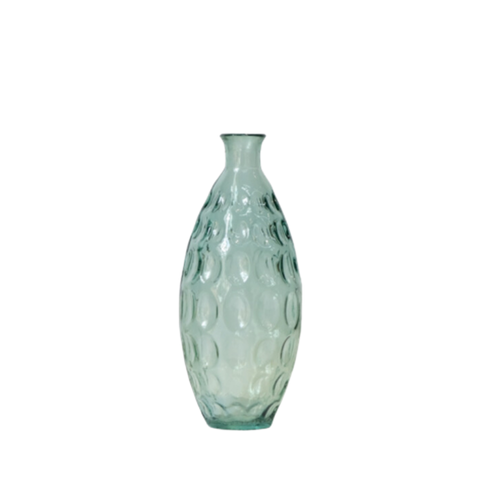 Bình hoa thủy tinh tái chế VSM Jarron Dune Màu xanh mint 31cm