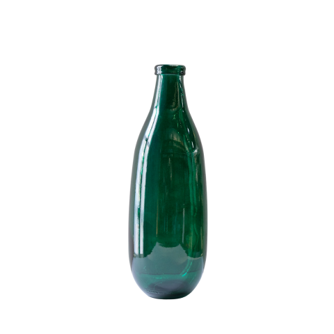 Bình hoa thủy tinh tái chế VSM Jarron Montana Màu xanh lục bảo 40cm
