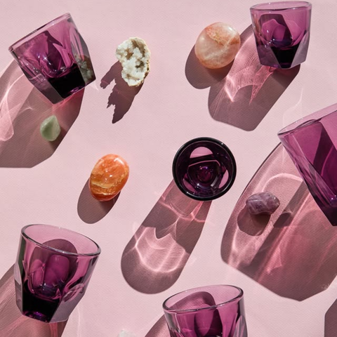 Ly thủy tinh notNeutral VERO Cortado Glass - Amethyst