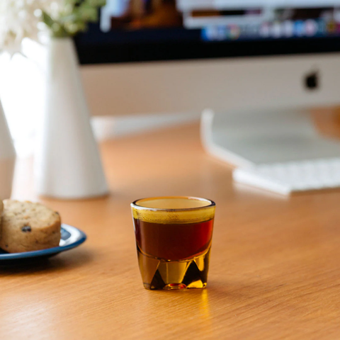 Ly thủy tinh NotNeutral Vero Espresso amber, 90ml
