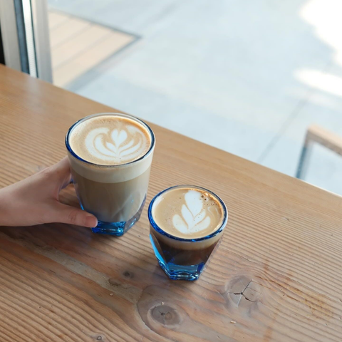 Ly thủy tinh notNeutral VERO 12oz Latte Glass - Ocean Blue