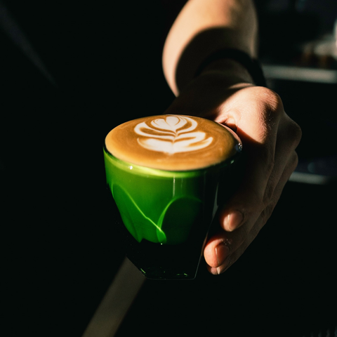 Ly thủy tinh notNeutral VERO Cortado Glass - Emerald Green