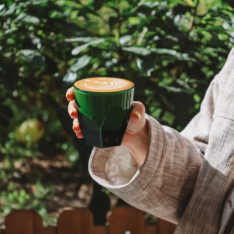 Ly thủy tinh notNeutral VERO Cortado Glass - Emerald Green