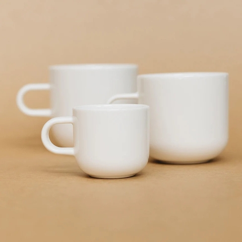 Ly sứ Bobby Mug Mini Milk (White) 100ml
