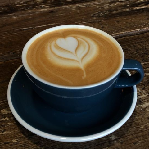 Ly sứ ACME Espresso Range Latte Cup Whale (Dark Blue) 280ml