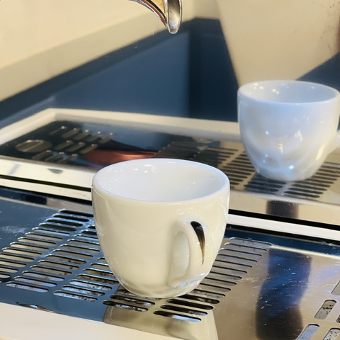 Ly sứ Ancap Espresso vẽ quai Màu đen, 60ml