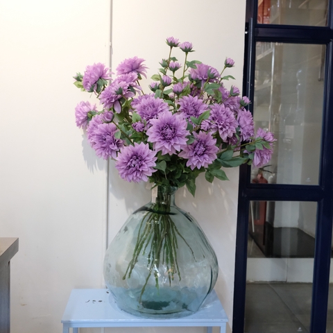 Bình hoa thủy tinh tái chế VSM Jarron Simplicity 50cm