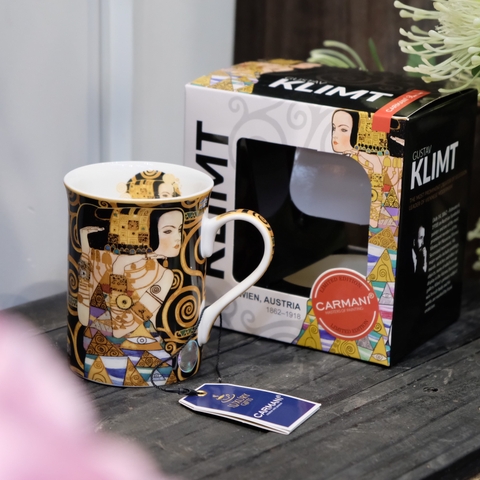 Ly sứ Carmani Mug Classic New - G. Klimt -  Expectation 400ml