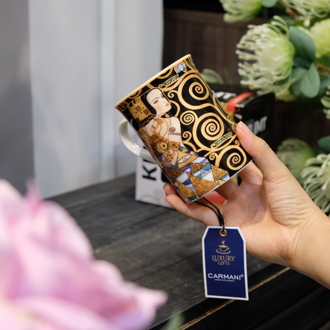 Ly sứ Carmani Mug Classic New - G. Klimt -  Expectation 400ml