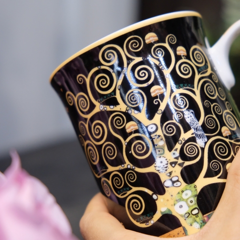 Ly sứ Carmani Mug Classic New - G. Klimt, The Tree of Life 400ml