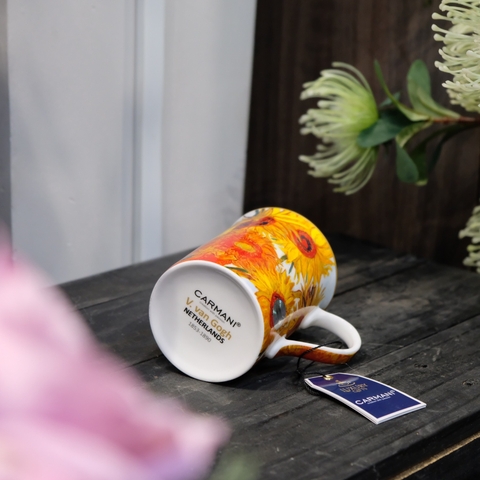 Ly sứ Carmani Mug Classic New - V. van Gogh, Sunflowers 400ml