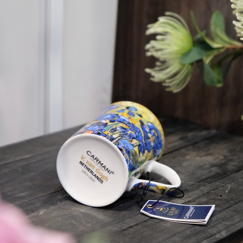 Ly sứ Carmani Mug Classic New - V. van Gogh, Irises 400ml