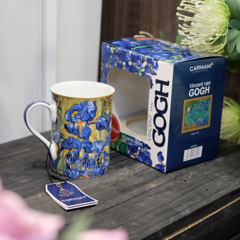 Ly sứ Carmani Mug Classic New - V. van Gogh, Irises 400ml