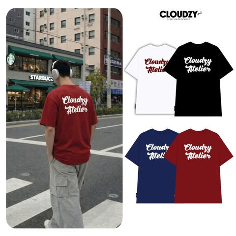 [BST HÈ] Áo thun hè 2026 CLOUDZY form oversize streetwear local brand 100% cotton 250GSM dày dặn áo phông ATELIER