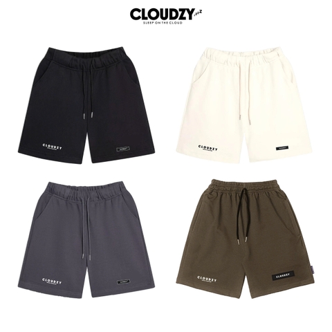 Quần short đùi nam nữ unisex  short lửng  basic nỉ cotton mềm mịn co giãn CLOUDZY SPECIAL COLLECTION 2