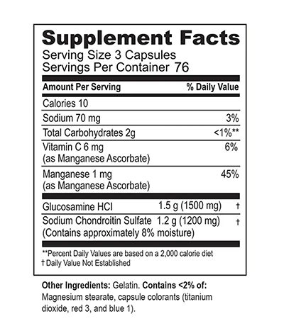 Bổ khớp Cosamin DS Joint with Glucosamine & Chondroitin 230 Viên
