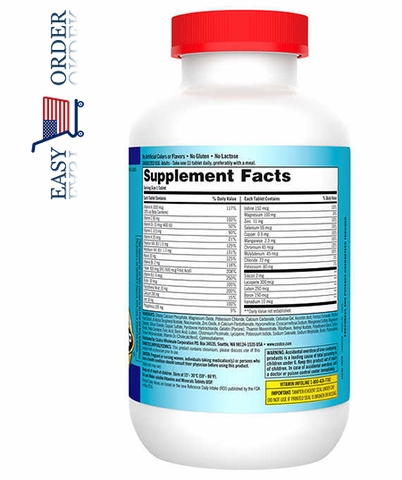 Vitamin tổng hợp Kirkland Signature Daily Multi, 500 Viên