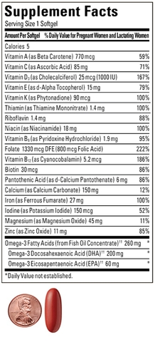 Nature Made Prenatal Multi + DHA, 150 viên