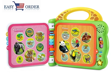 Sách nói tiếng Anh - LeapFrog 100 Animals Book 100 từ