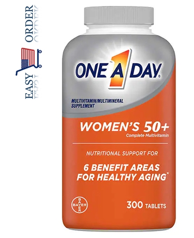 Vitamin tổng hợp One A Day Women's 50+ Healthy Advantage, 300 Viên