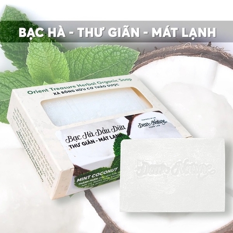 Xà Bông Thảo Dược Orient Treasure Bạc hà dầu dừa