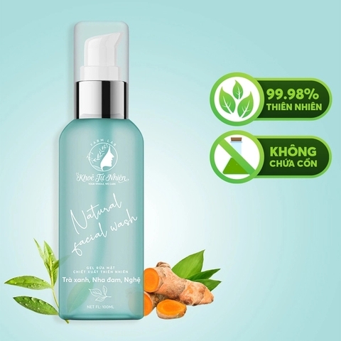 Gel rửa mặt Natural Facial Wash Khoẻ Tự Nhiên 100ml