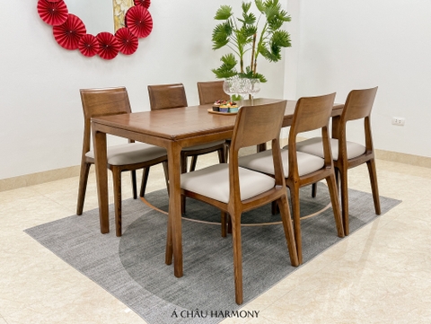 Set bàn ăn Stockholm 6 ghế