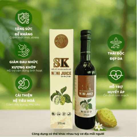 NƯỚC CỐT TRÁI NHÀU HỮU CƠ