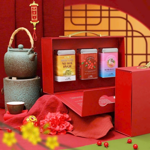 TRÀ HOA TAN - GỪNG CHANH SẢ HYGIE