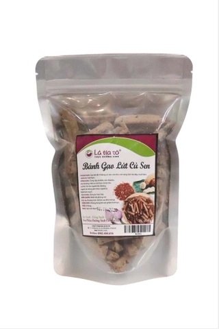 Bánh Gạo Lứt Củ Sen