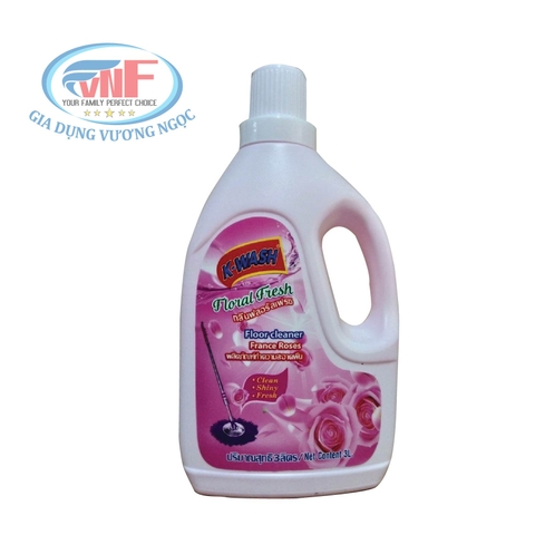 NƯỚC LAU SÀN KWASH 3L (HỒNG)