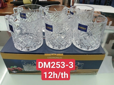 BỘ LY DIAMOND 6 CÁI (NHIỀU MẪU)