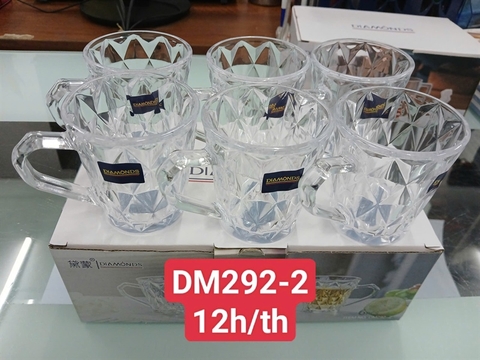 BỘ LY DIAMOND 6 CÁI (NHIỀU MẪU)
