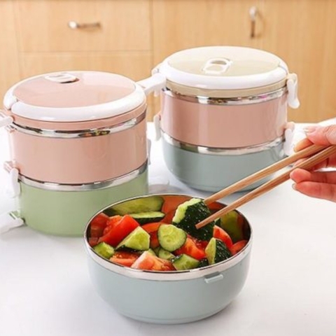 HỘP CƠM GIỮ NHIỆT 2 TẦNG