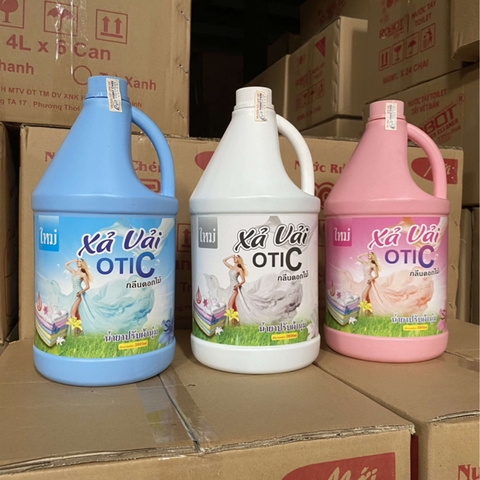 NƯỚC XẢ VẢI OTIC 3.8L (HỒNG)