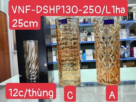 BÌNH HOA THỦY TINH MÀU HỔ PHÁCH