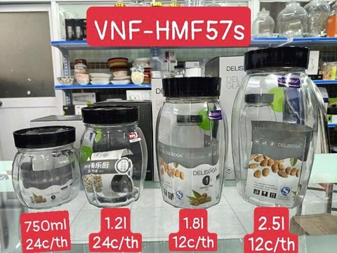 HŨ GIA VỊ NẮP NHỰA HMFG57S