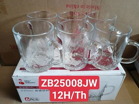 BỘ LY 6 CÁI 225ML - ZB25008JW
