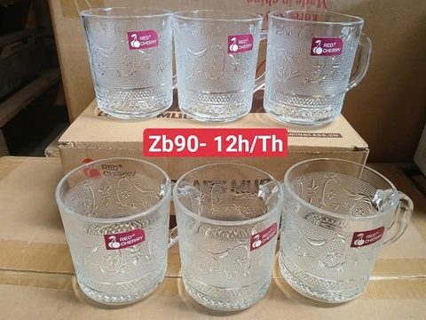 BỘ LY 6 CÁI CÓ QUAI 280ML - ZB90