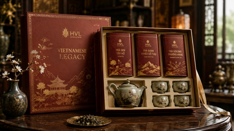 Xu hướng thiết kế hộp trà biếu tặng cao cấp 2026