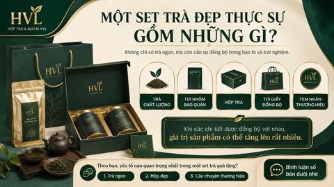 Set Trà Quà Tặng Cao Cấp Gồm Những Gì? Bí Quyết Nâng Tầm Giá Trị